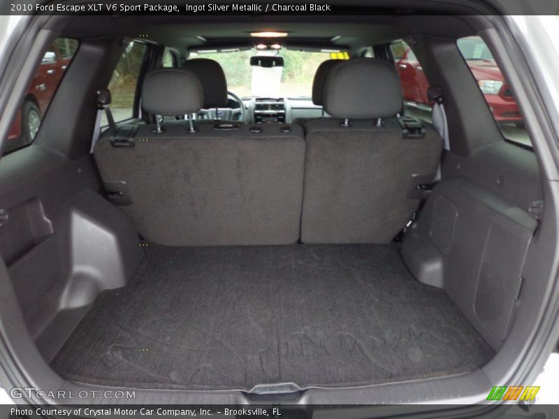  2010 Escape XLT V6 Sport Package Trunk