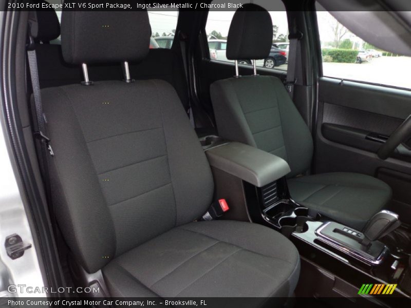 Ingot Silver Metallic / Charcoal Black 2010 Ford Escape XLT V6 Sport Package