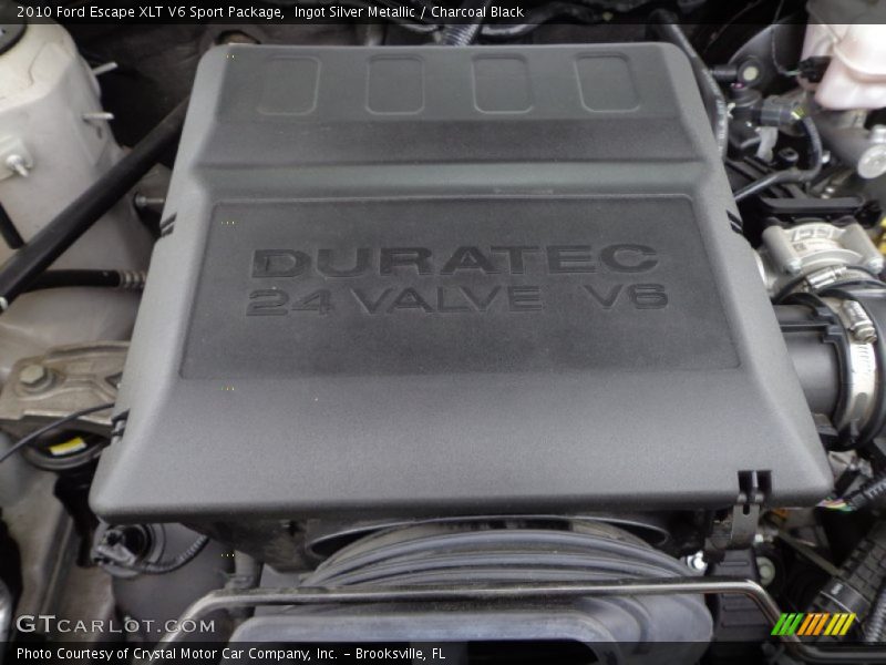  2010 Escape XLT V6 Sport Package Engine - 3.0 Liter DOHC 24-Valve Duratec Flex-Fuel V6