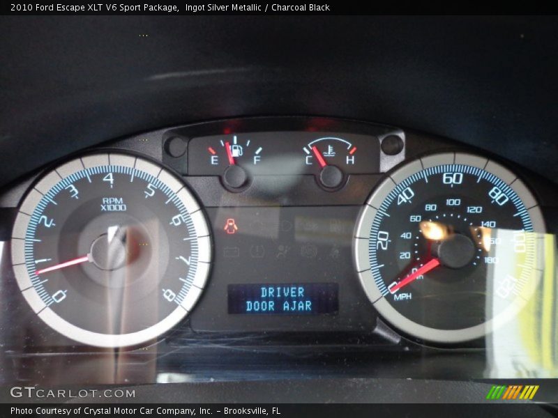  2010 Escape XLT V6 Sport Package XLT V6 Sport Package Gauges