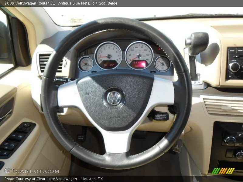 Antigua Blue Metallic / Gobi Beige 2009 Volkswagen Routan SE