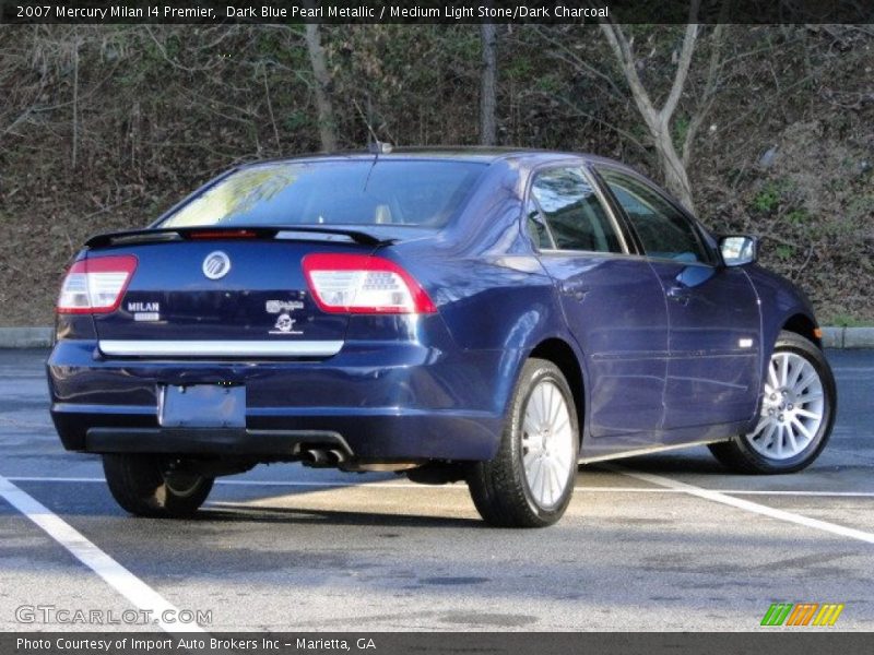 Dark Blue Pearl Metallic / Medium Light Stone/Dark Charcoal 2007 Mercury Milan I4 Premier