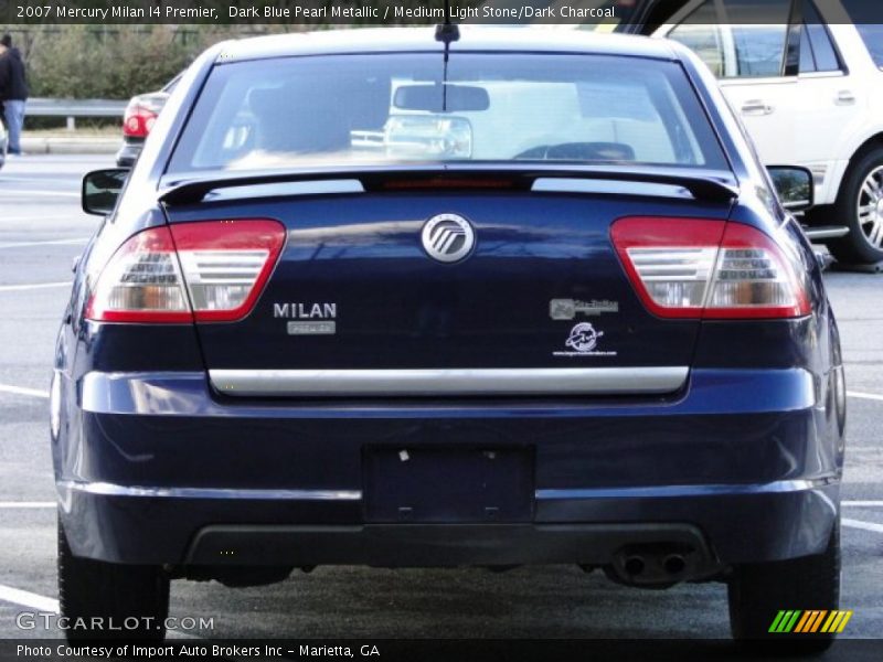 Dark Blue Pearl Metallic / Medium Light Stone/Dark Charcoal 2007 Mercury Milan I4 Premier