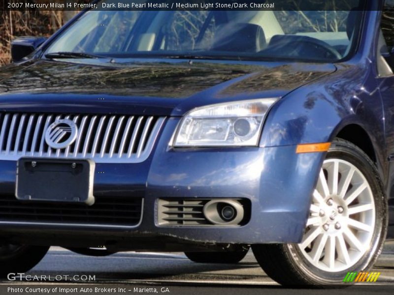 Dark Blue Pearl Metallic / Medium Light Stone/Dark Charcoal 2007 Mercury Milan I4 Premier