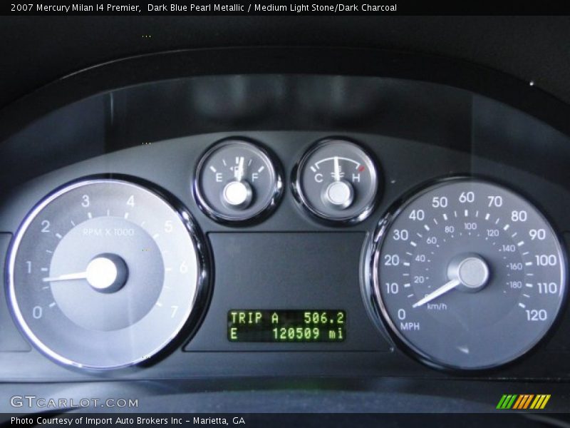  2007 Milan I4 Premier I4 Premier Gauges