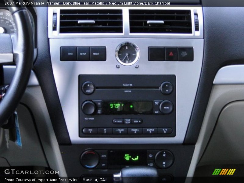 Controls of 2007 Milan I4 Premier