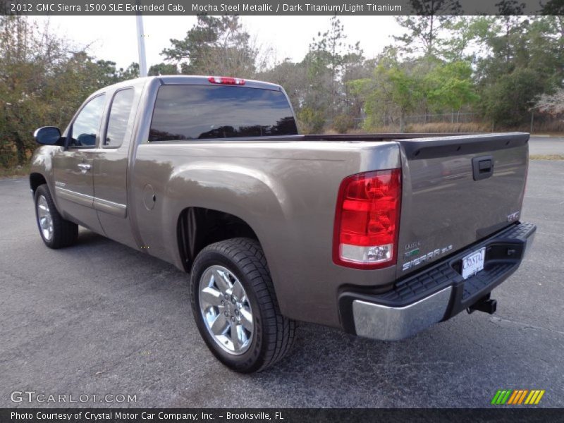 Mocha Steel Metallic / Dark Titanium/Light Titanium 2012 GMC Sierra 1500 SLE Extended Cab