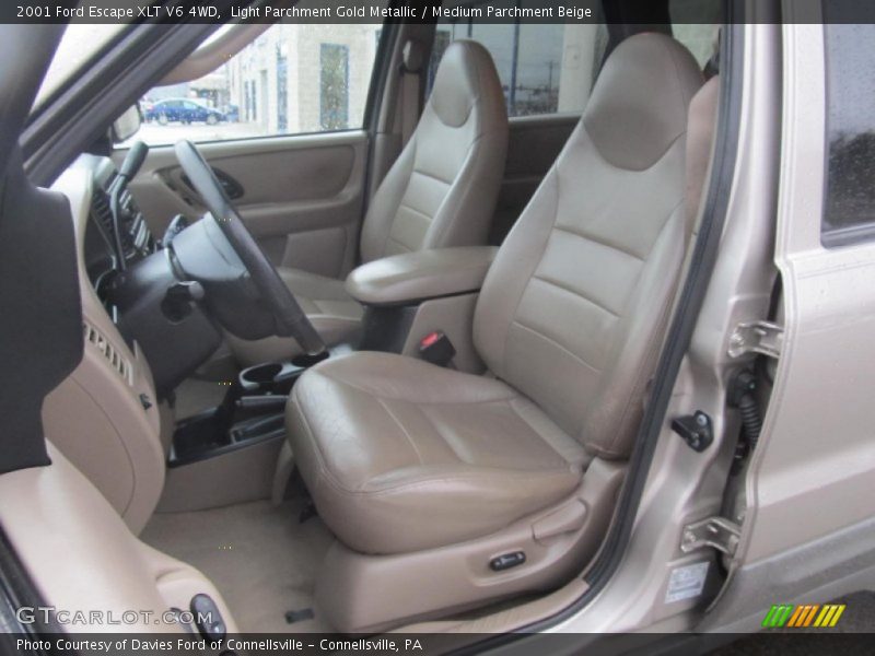 Front Seat of 2001 Escape XLT V6 4WD