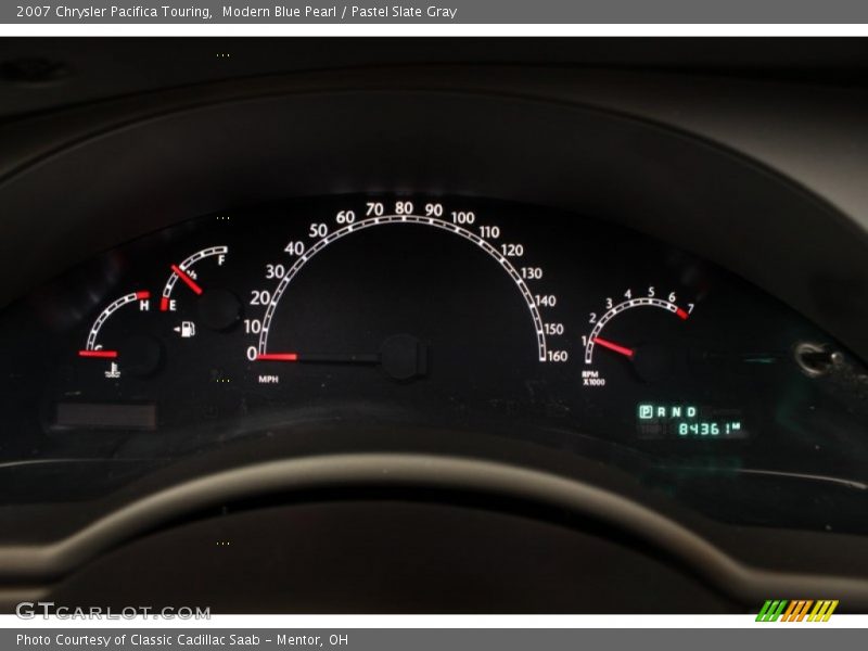 Modern Blue Pearl / Pastel Slate Gray 2007 Chrysler Pacifica Touring
