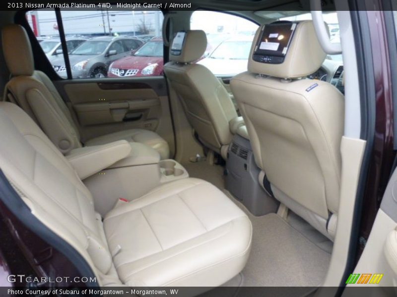 Rear Seat of 2013 Armada Platinum 4WD