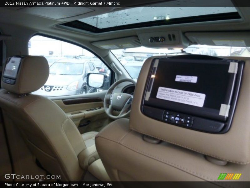 Entertainment System of 2013 Armada Platinum 4WD