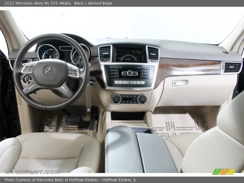 Black / Almond Beige 2012 Mercedes-Benz ML 350 4Matic