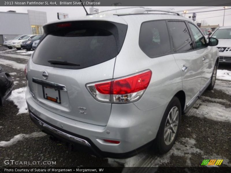 Brilliant Silver / Charcoal 2013 Nissan Pathfinder SL 4x4