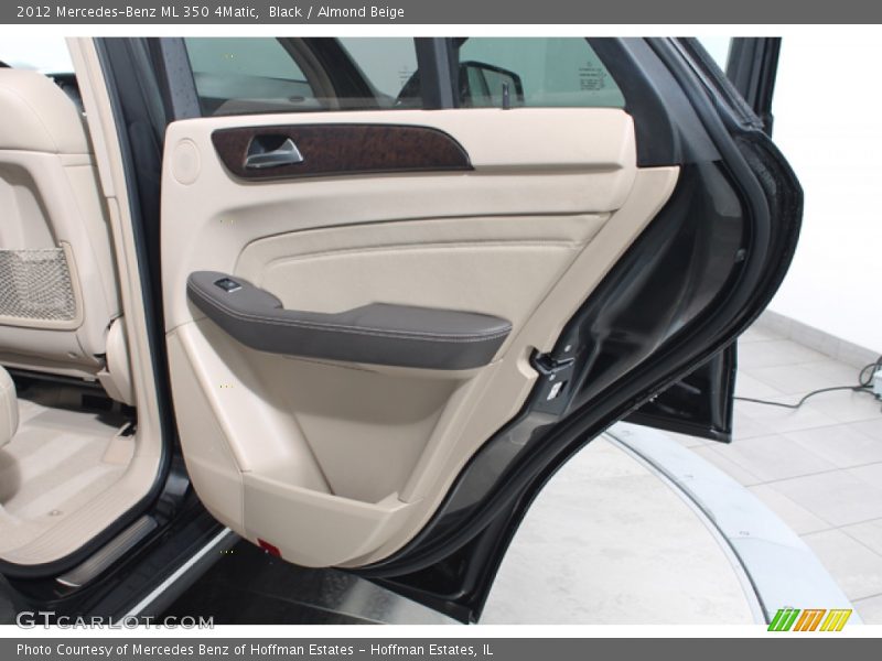 Black / Almond Beige 2012 Mercedes-Benz ML 350 4Matic