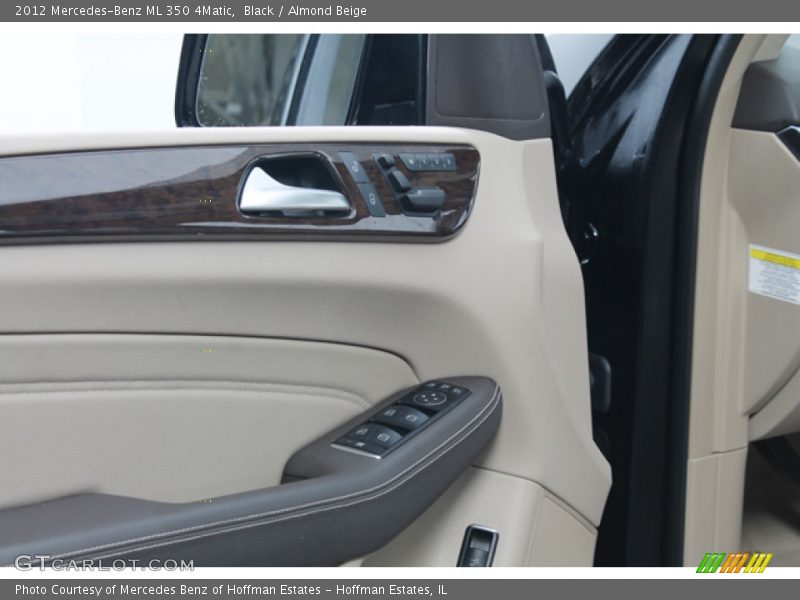 Black / Almond Beige 2012 Mercedes-Benz ML 350 4Matic