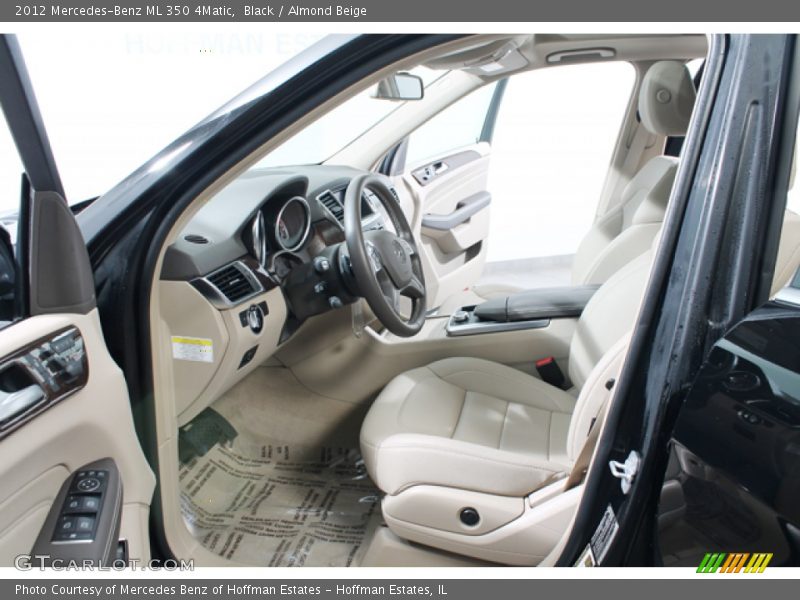 Black / Almond Beige 2012 Mercedes-Benz ML 350 4Matic