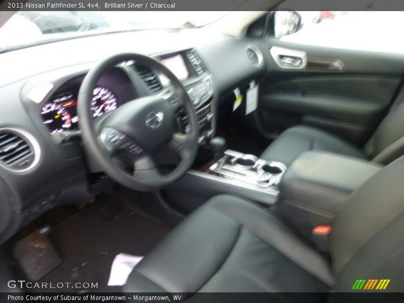 Brilliant Silver / Charcoal 2013 Nissan Pathfinder SL 4x4