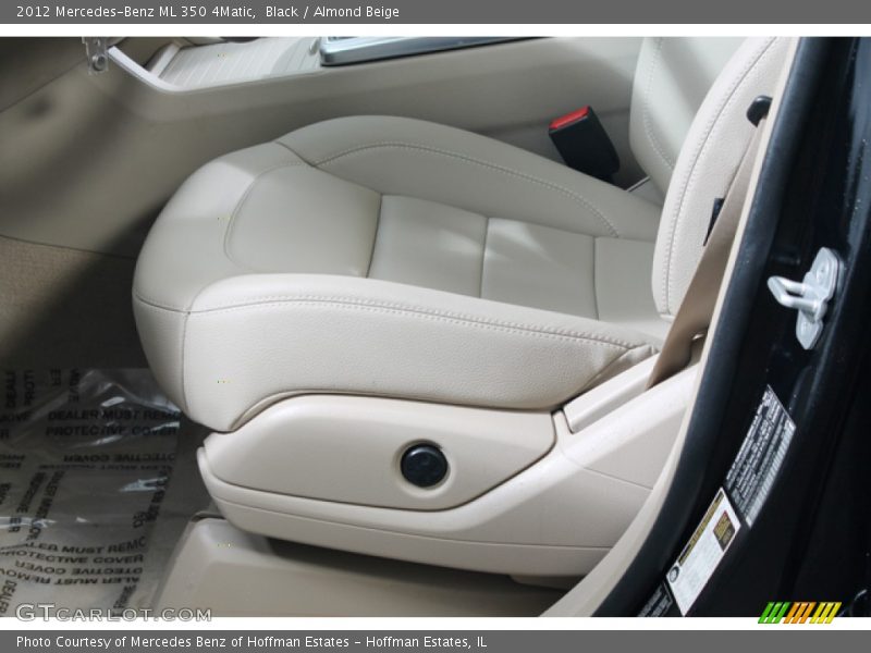 Black / Almond Beige 2012 Mercedes-Benz ML 350 4Matic