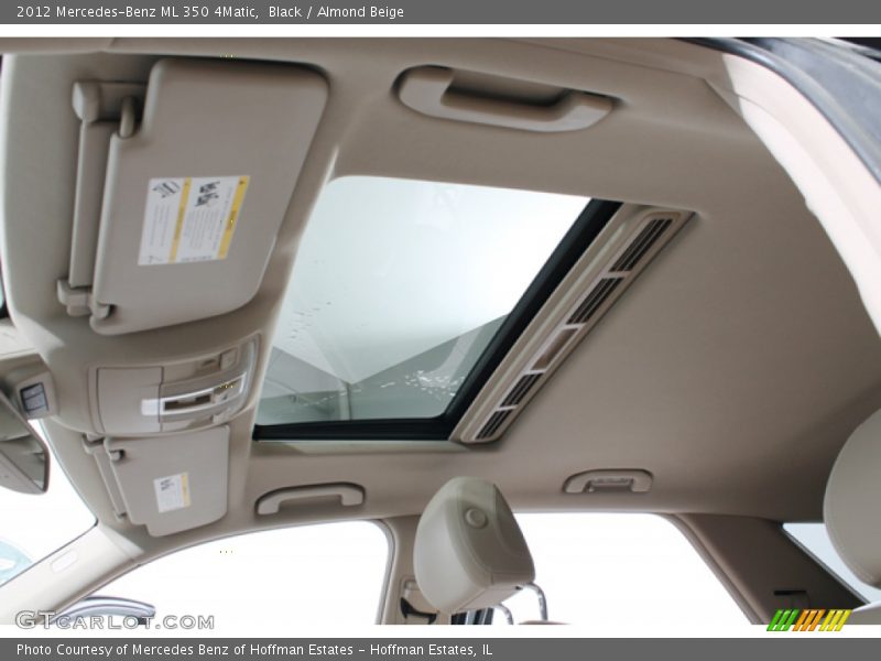 Black / Almond Beige 2012 Mercedes-Benz ML 350 4Matic