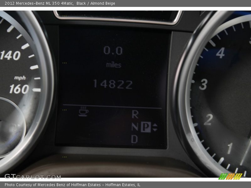 Black / Almond Beige 2012 Mercedes-Benz ML 350 4Matic