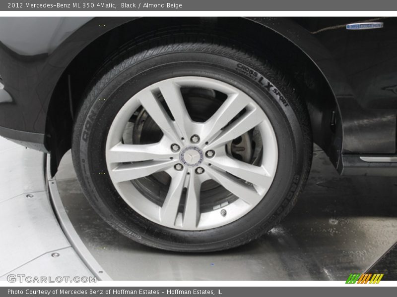 Black / Almond Beige 2012 Mercedes-Benz ML 350 4Matic