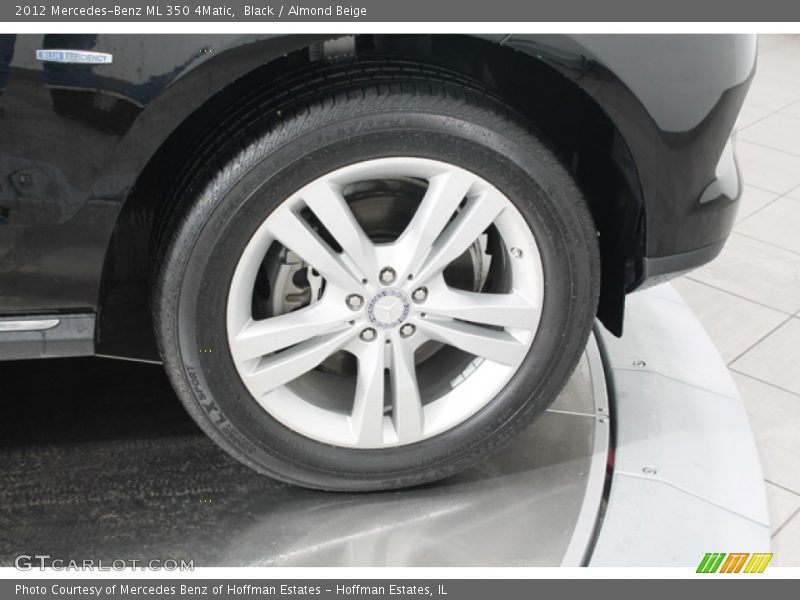 Black / Almond Beige 2012 Mercedes-Benz ML 350 4Matic