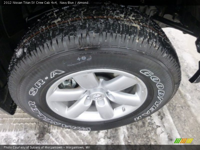 Navy Blue / Almond 2012 Nissan Titan SV Crew Cab 4x4