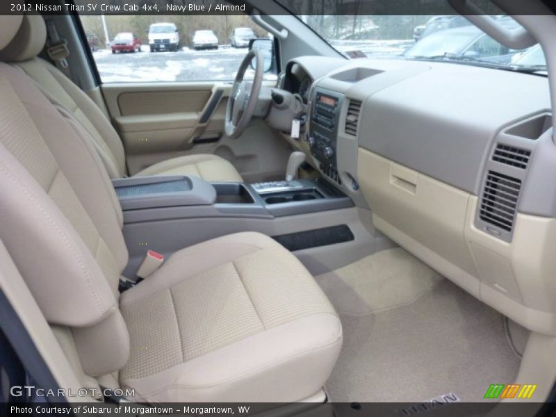  2012 Titan SV Crew Cab 4x4 Almond Interior