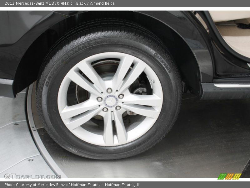 Black / Almond Beige 2012 Mercedes-Benz ML 350 4Matic