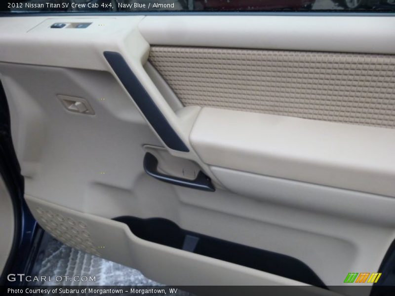 Navy Blue / Almond 2012 Nissan Titan SV Crew Cab 4x4