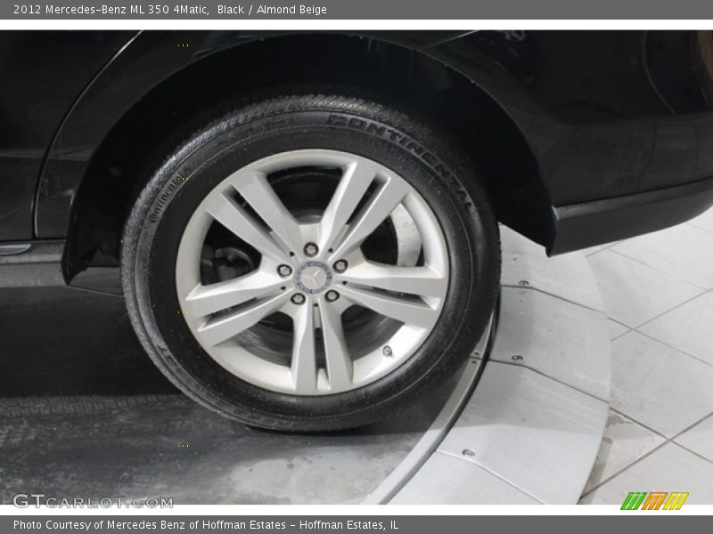 Black / Almond Beige 2012 Mercedes-Benz ML 350 4Matic