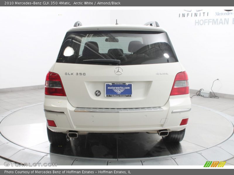 Arctic White / Almond/Black 2010 Mercedes-Benz GLK 350 4Matic