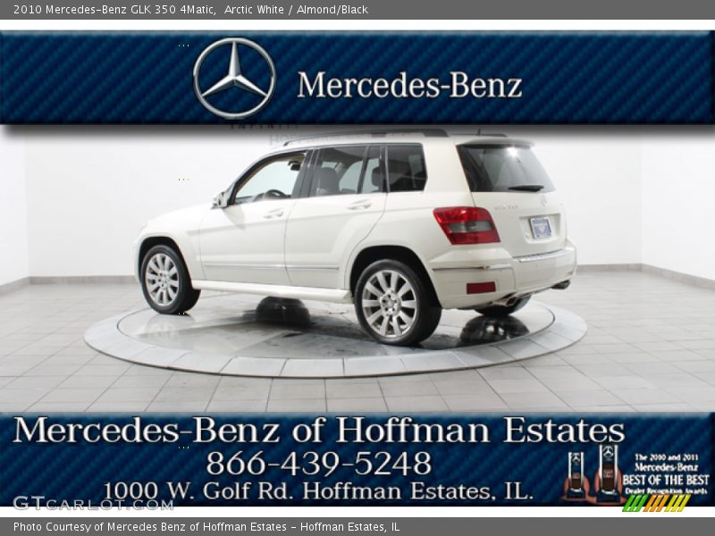 Arctic White / Almond/Black 2010 Mercedes-Benz GLK 350 4Matic