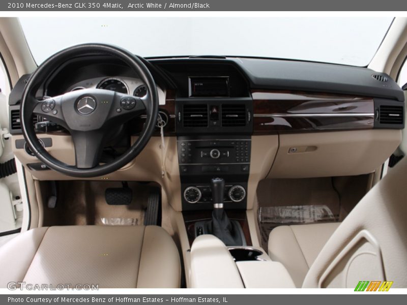 Arctic White / Almond/Black 2010 Mercedes-Benz GLK 350 4Matic