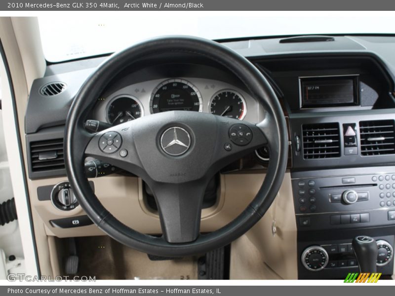 Arctic White / Almond/Black 2010 Mercedes-Benz GLK 350 4Matic