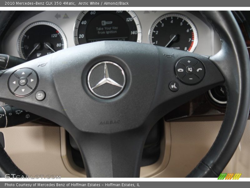 Arctic White / Almond/Black 2010 Mercedes-Benz GLK 350 4Matic