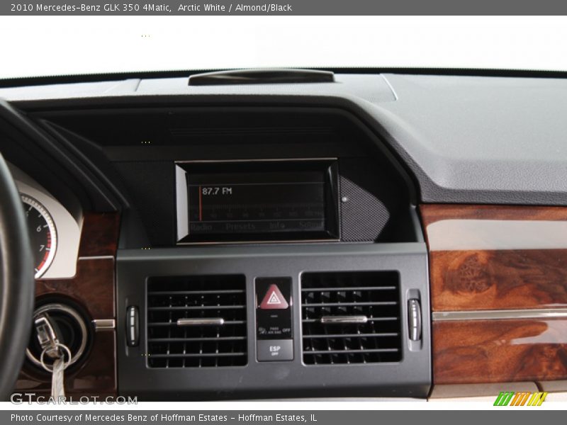 Arctic White / Almond/Black 2010 Mercedes-Benz GLK 350 4Matic