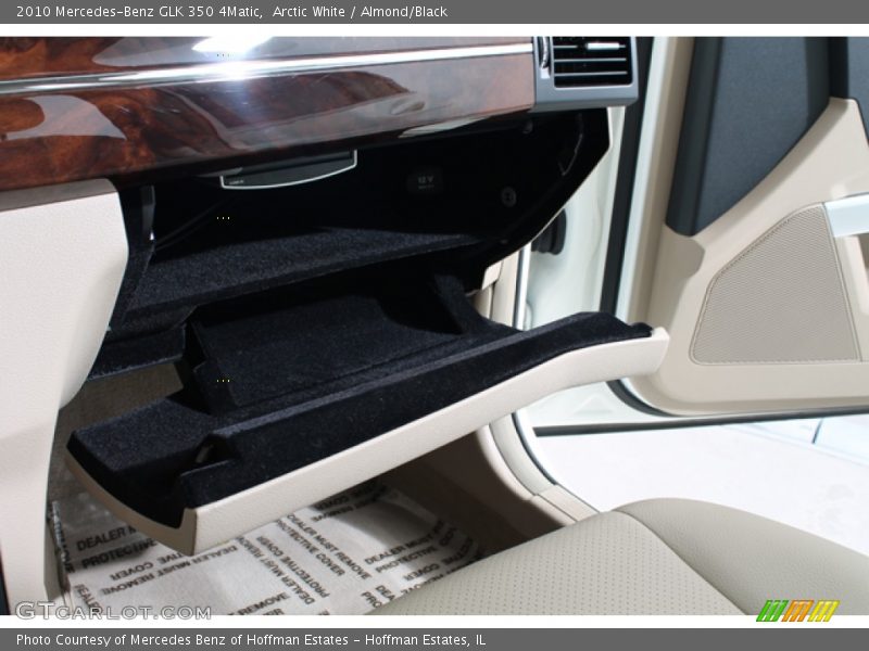 Arctic White / Almond/Black 2010 Mercedes-Benz GLK 350 4Matic