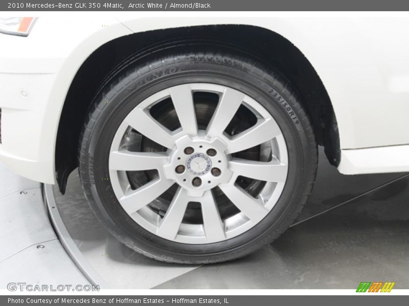 Arctic White / Almond/Black 2010 Mercedes-Benz GLK 350 4Matic