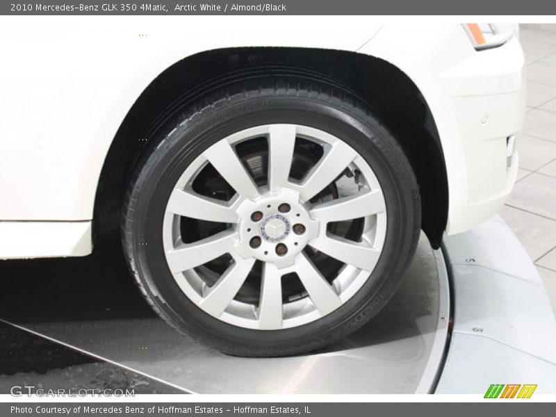 Arctic White / Almond/Black 2010 Mercedes-Benz GLK 350 4Matic