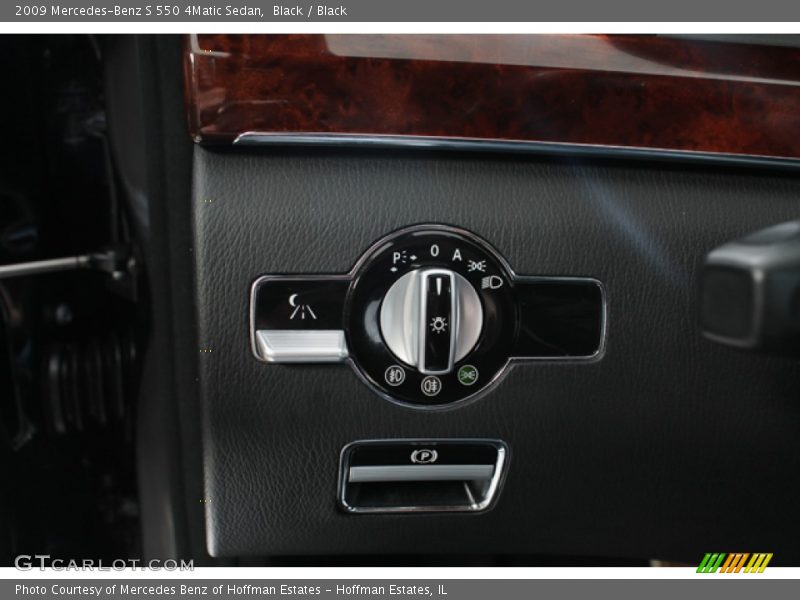 Black / Black 2009 Mercedes-Benz S 550 4Matic Sedan