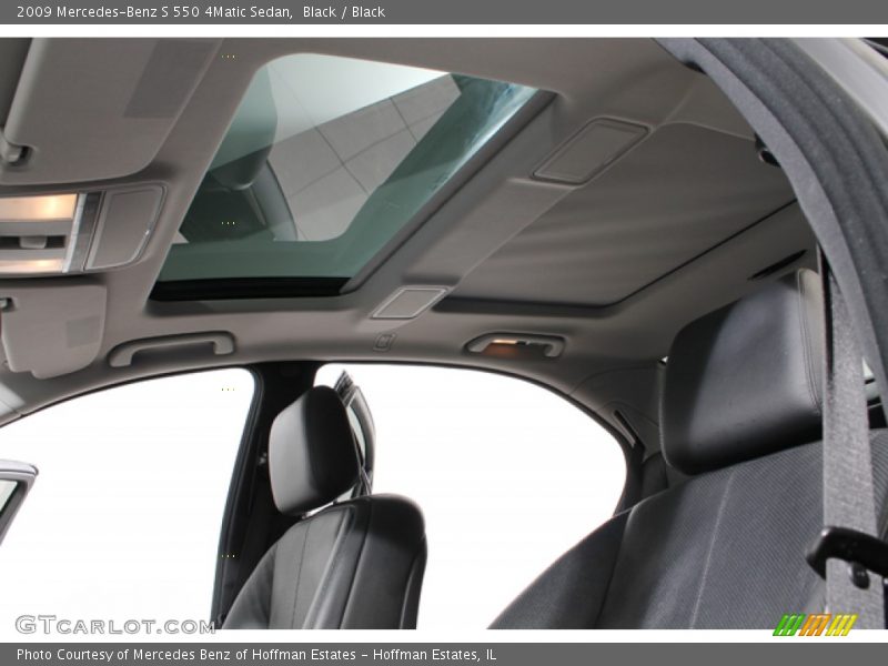 Black / Black 2009 Mercedes-Benz S 550 4Matic Sedan