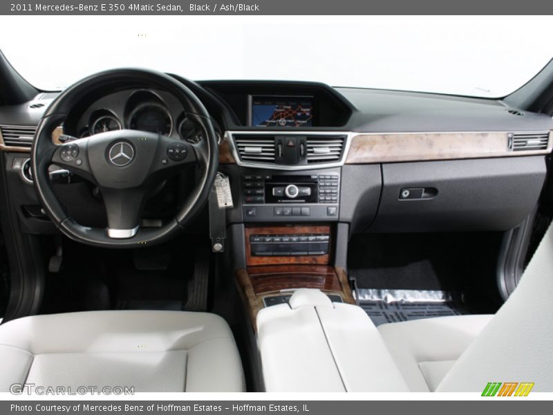 Black / Ash/Black 2011 Mercedes-Benz E 350 4Matic Sedan