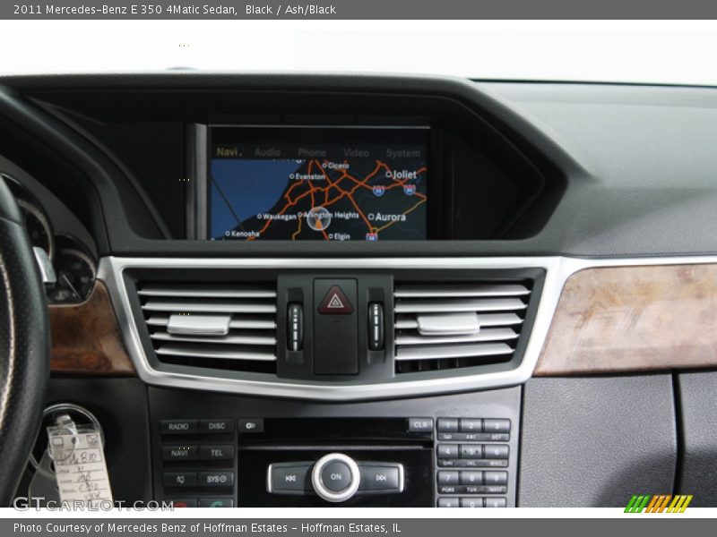 Black / Ash/Black 2011 Mercedes-Benz E 350 4Matic Sedan
