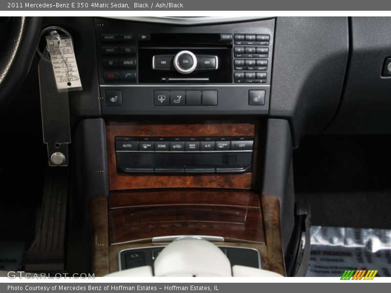 Black / Ash/Black 2011 Mercedes-Benz E 350 4Matic Sedan