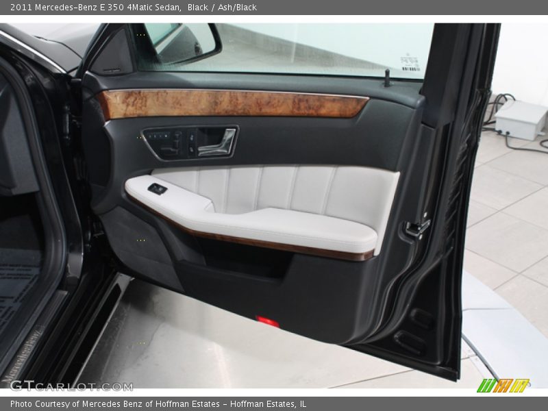 Black / Ash/Black 2011 Mercedes-Benz E 350 4Matic Sedan