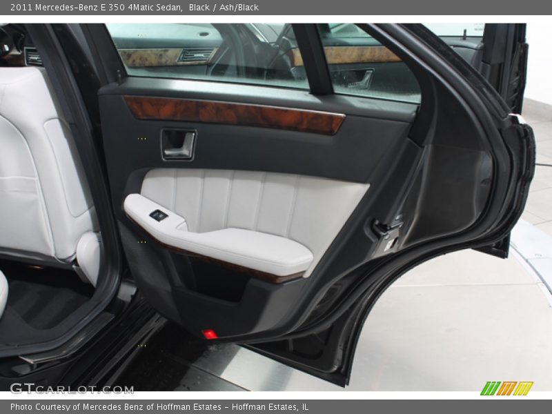 Black / Ash/Black 2011 Mercedes-Benz E 350 4Matic Sedan