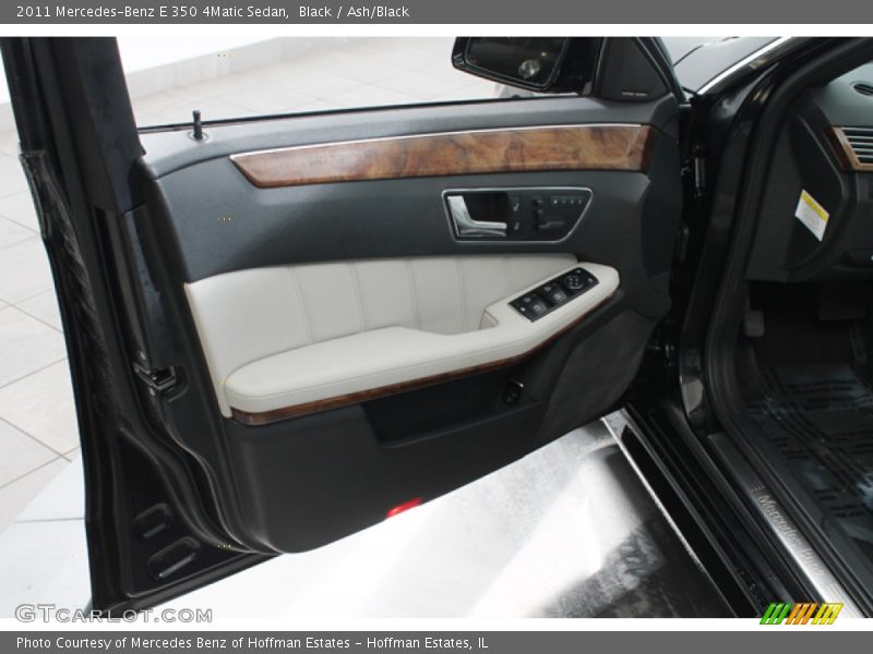 Black / Ash/Black 2011 Mercedes-Benz E 350 4Matic Sedan