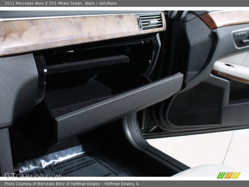 Black / Ash/Black 2011 Mercedes-Benz E 350 4Matic Sedan
