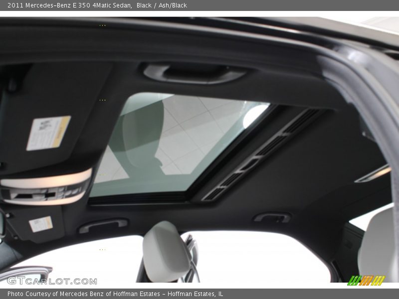 Black / Ash/Black 2011 Mercedes-Benz E 350 4Matic Sedan